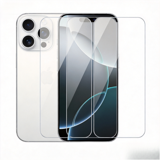 Goldsaff Panzerglas für iPhone | 9H Schutzglas | HD Kristallklar | Anti-Fingerabdruck Ölabweisend | Hüllenkompatibel | 2er Pack | iPhone 16, 17, 17 Pro, 17 Pro Max