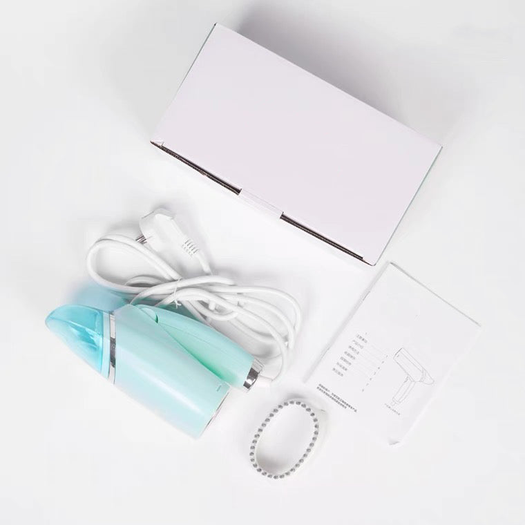 Goldsaff Reisebügeleisen 1000W | Faltbar & 2-in-1 Dampfbügeleisen | 30 Sek. Aufheizzeit | 100ml Wassertank | Hänge & Flachbügeln