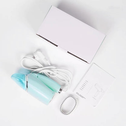 Goldsaff Reisebügeleisen 1000W | Faltbar & 2-in-1 Dampfbügeleisen | 30 Sek. Aufheizzeit | 100ml Wassertank | Hänge & Flachbügeln